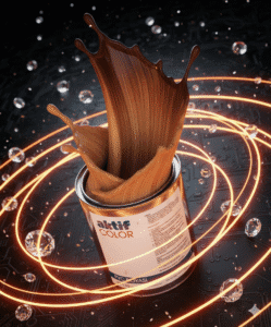 PVC ve alüminyum doğramalar için kahverengi tonlar PVC boyası – ceviz, kestane, açık kahve ve ahşap efektli renkler