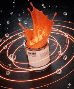 PVC ve alüminyum doğramalar için turuncu ve kırmızı tonlarında canlı renk seçenekleri